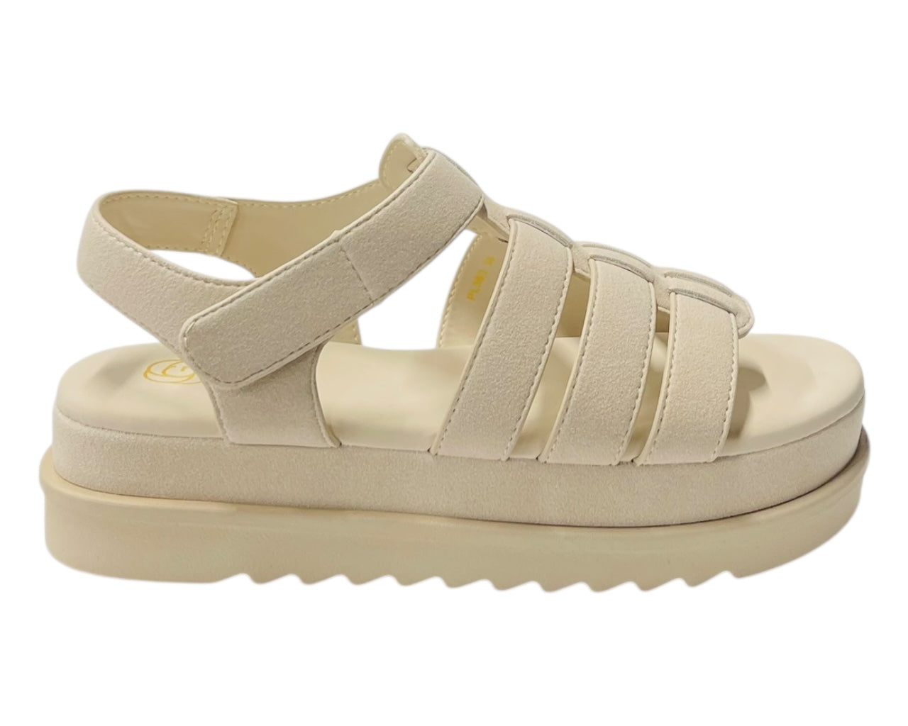 Platform Padded Strappy Sandals