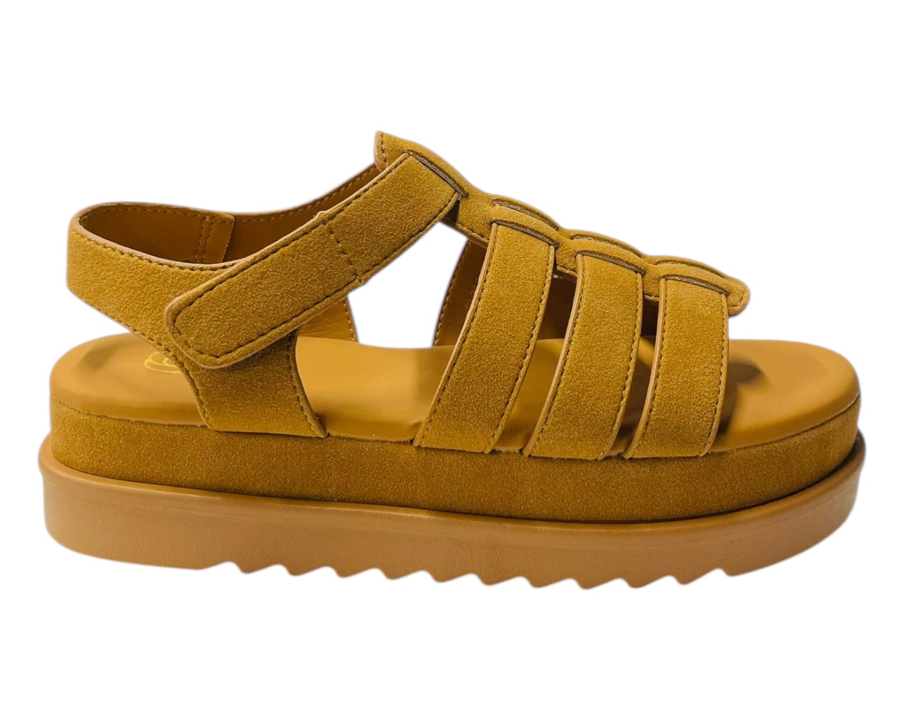 Platform Padded Strappy Sandals