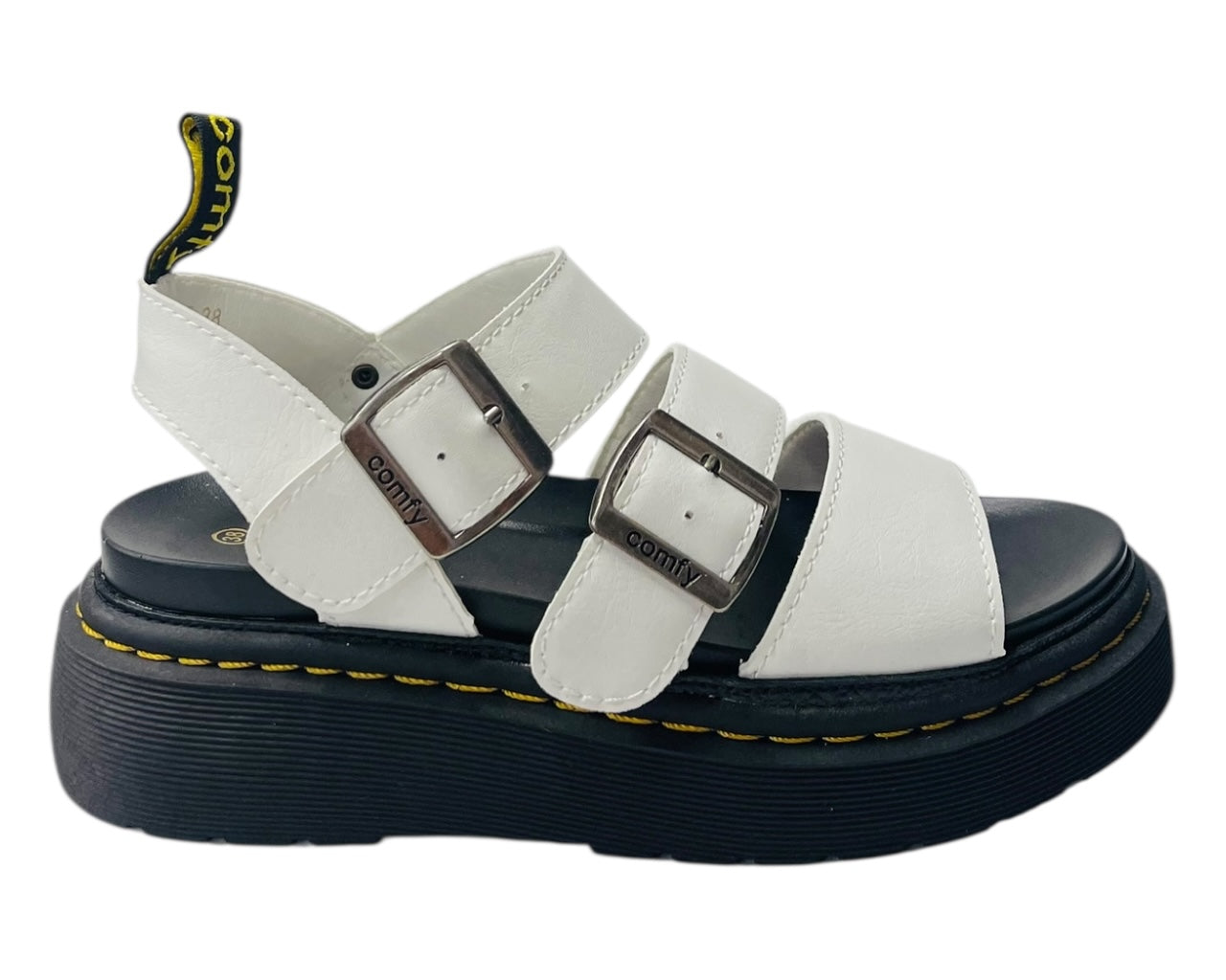Ankle Strap Padded Platform Sandals