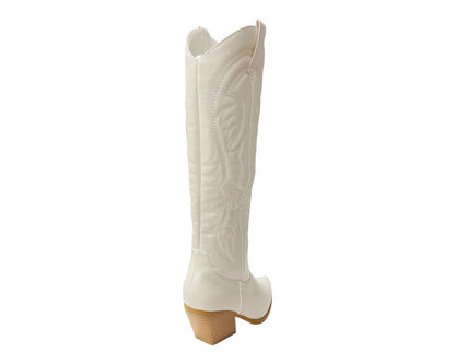 Embroidered Western Cowboy Boots