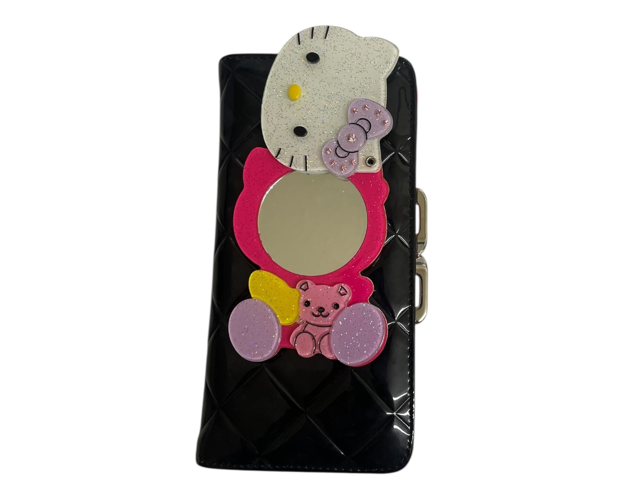 Hello Kitty Card Slots Coin Mirror Wallet