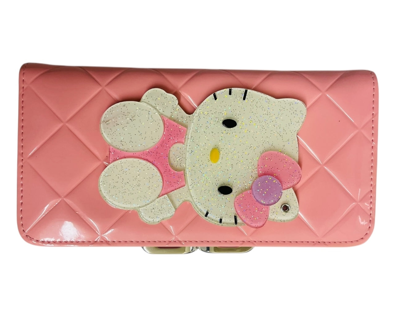 Hello Kitty Card Slots Coin Mirror Wallet
