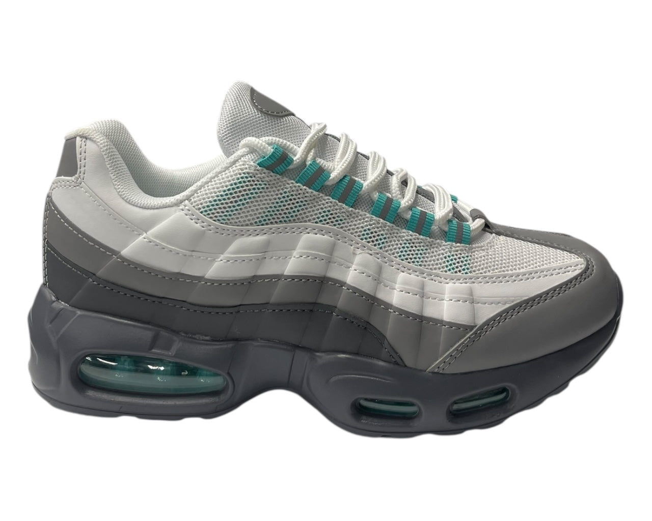 Air Cushioned Sports Lace Up Trainers