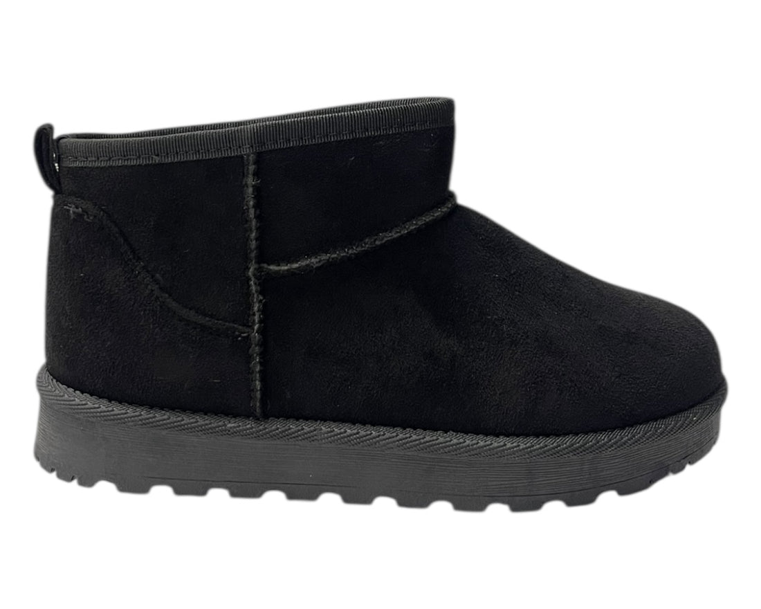 Faux Fur Lining Mini Ankle Boots