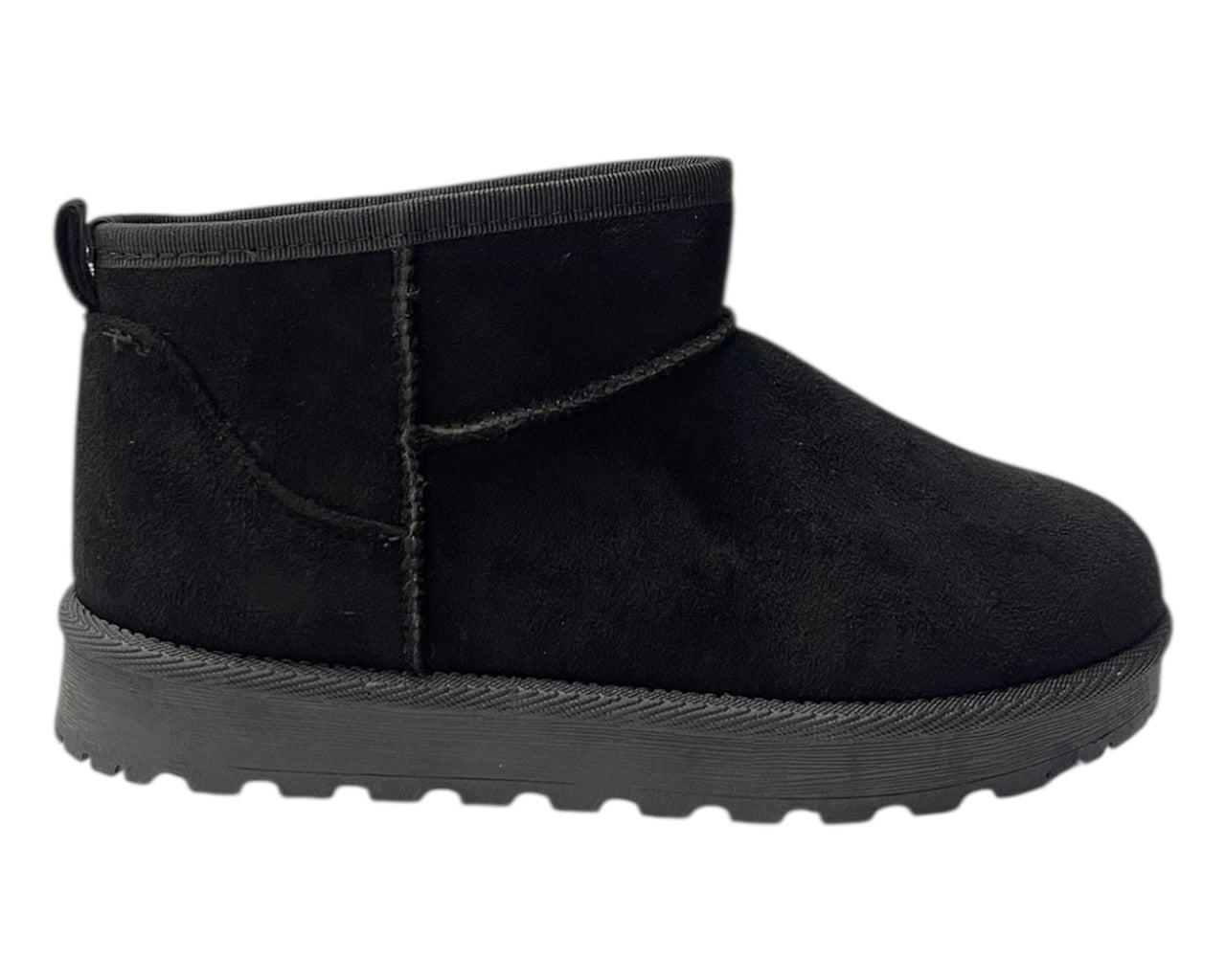 Faux Fur Lining Mini Ankle Boots