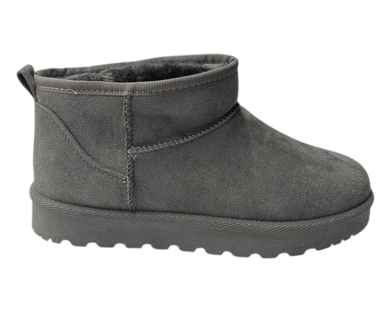 Faux Fur Lining Mini Ankle Boots