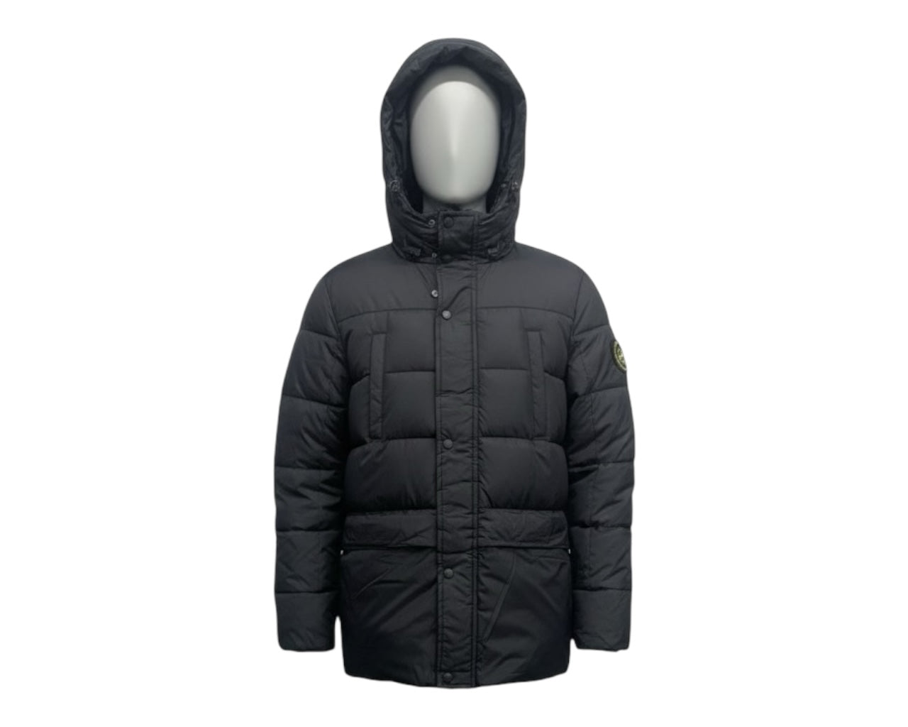 Padded Full Zip Hooded Puffer Jacket