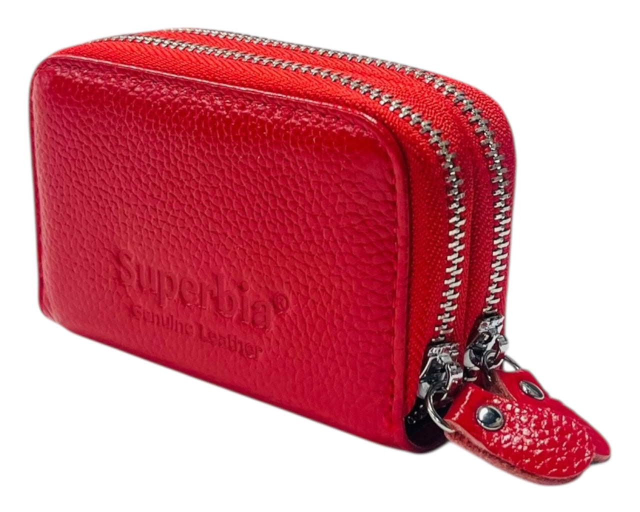 Superbia Genuine Leather RFID Blocking Zip Wallet