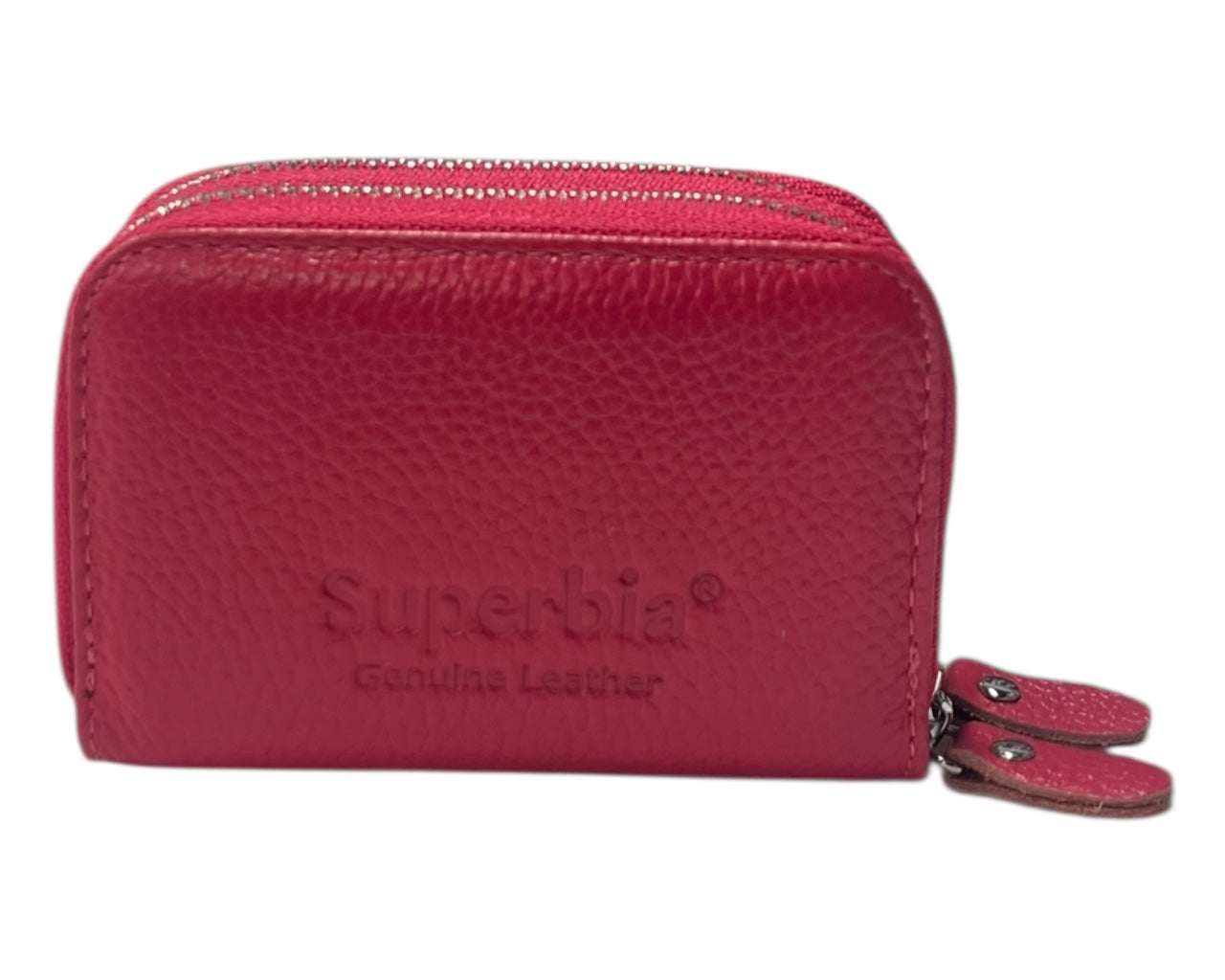 Superbia Genuine Leather RFID Blocking Zip Wallet