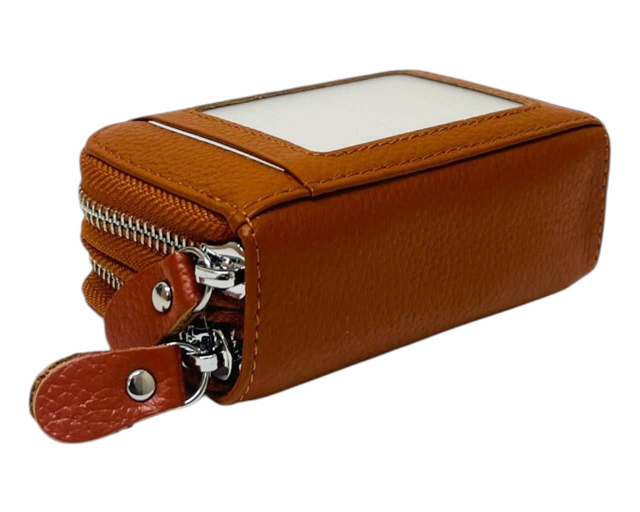 Superbia Genuine Leather RFID Blocking Zip Wallet