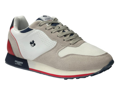 Casual Faux Leather Lace Up Trainers