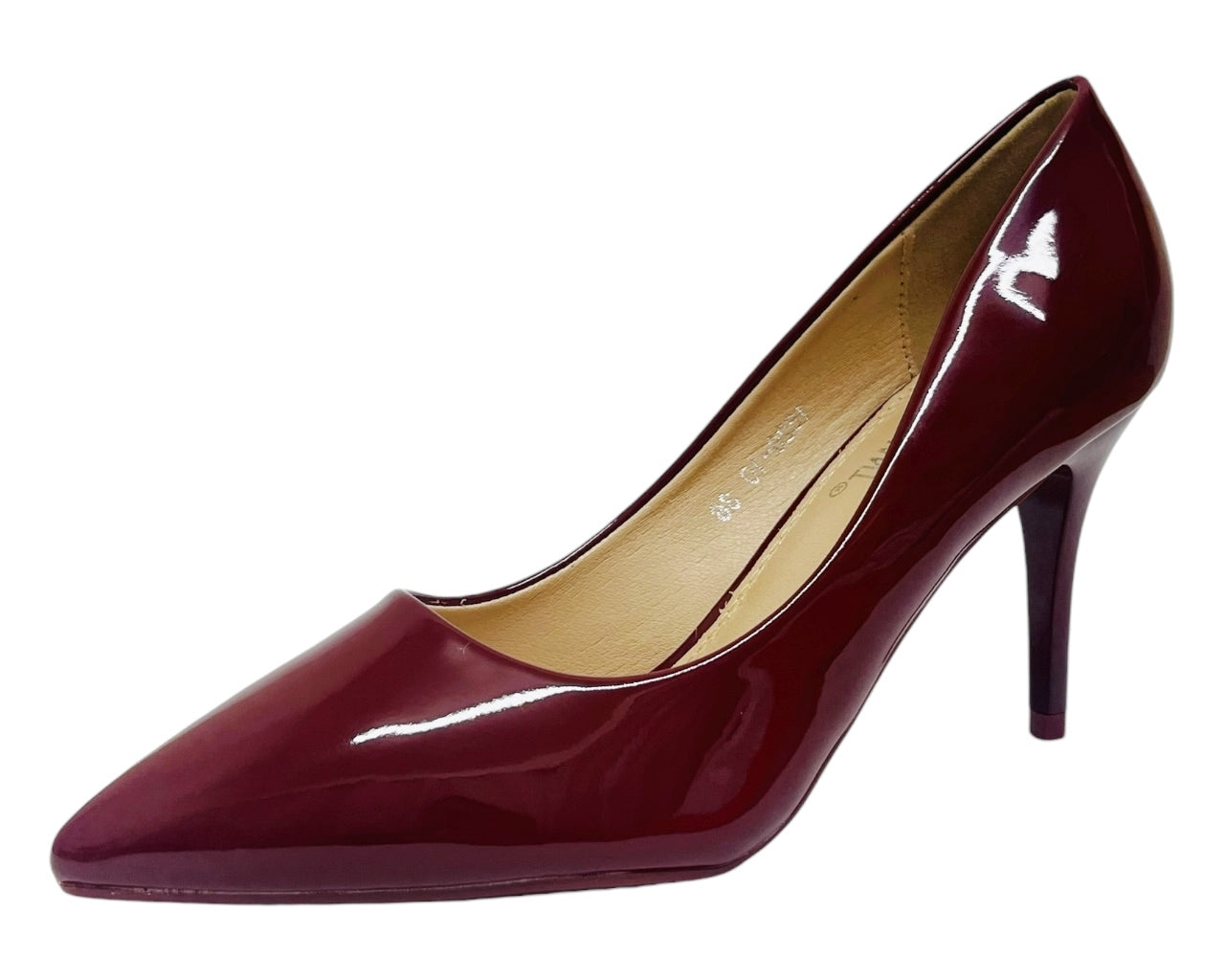 Pointed Toe Stiletto Heel Court Shoes