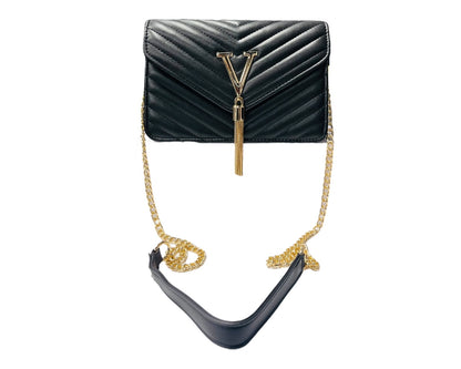 Cross Body Faux Leather Tote Bag