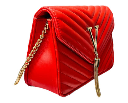 Cross Body Faux Leather Tote Bag