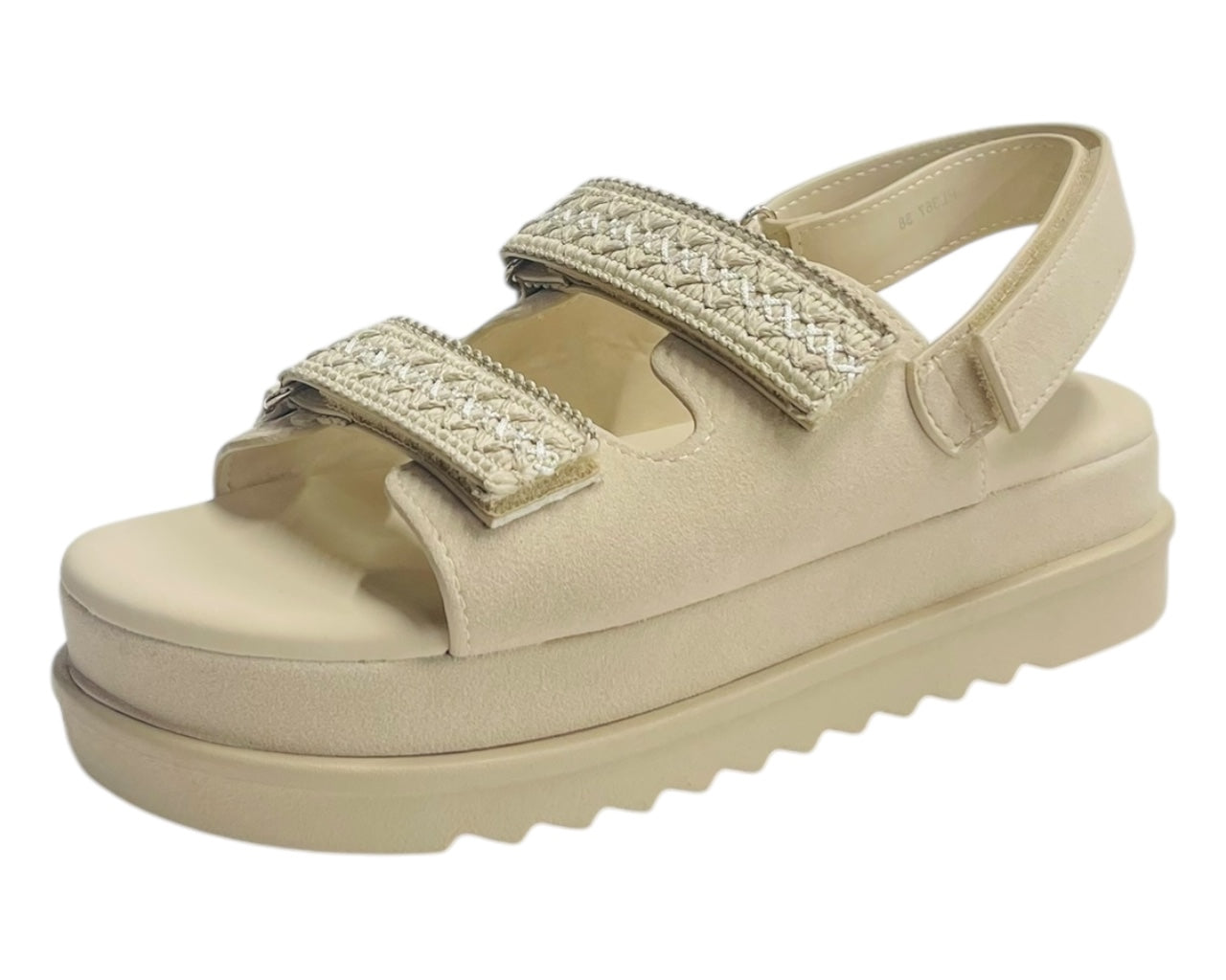 Double Strap Chunky Sole Sandals