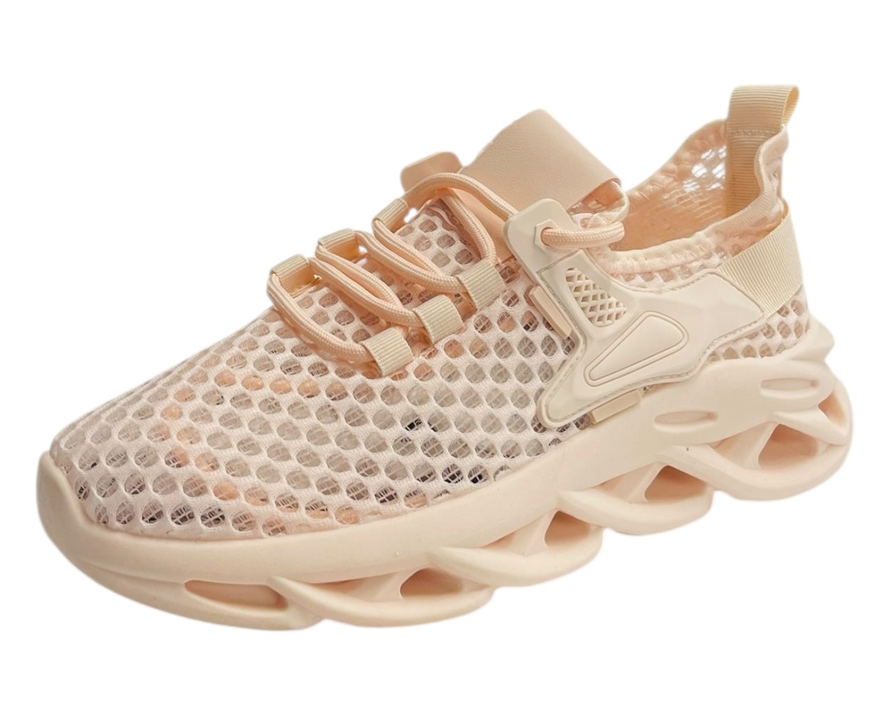 Mesh Lace Up Summer Trainers