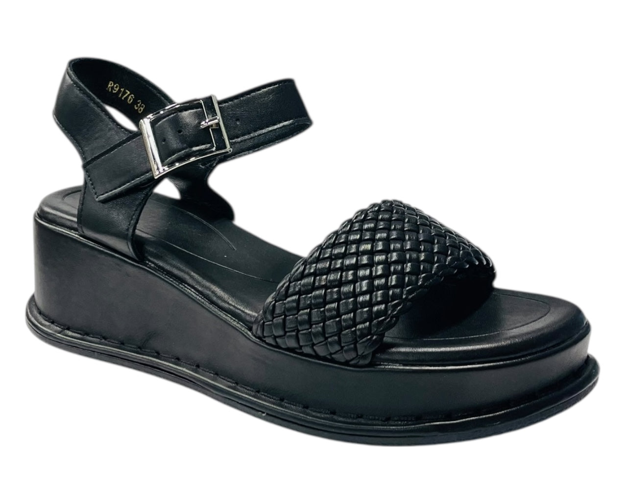 Ankle Strap Wedge Platform Sandals