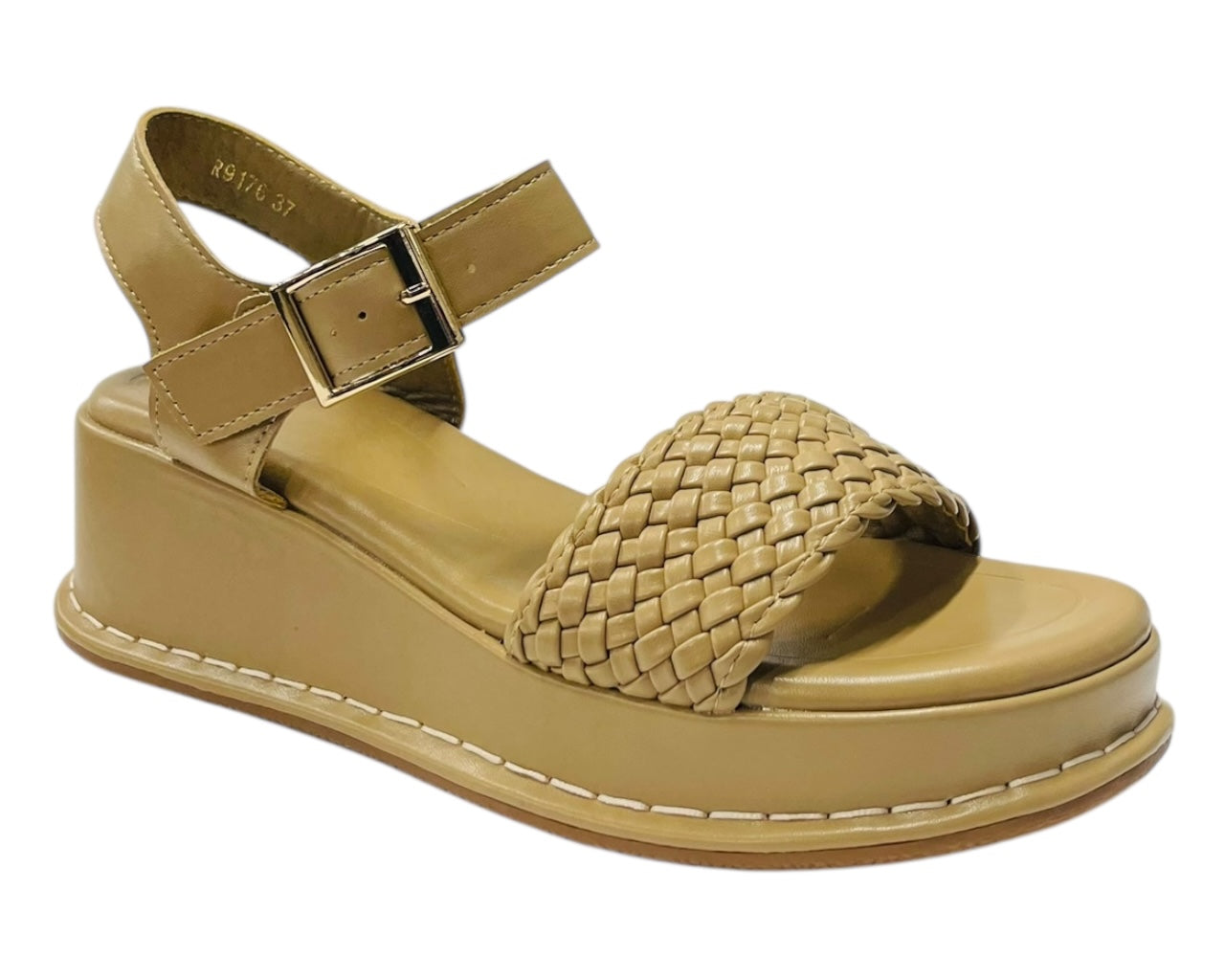Ankle Strap Wedge Platform Sandals