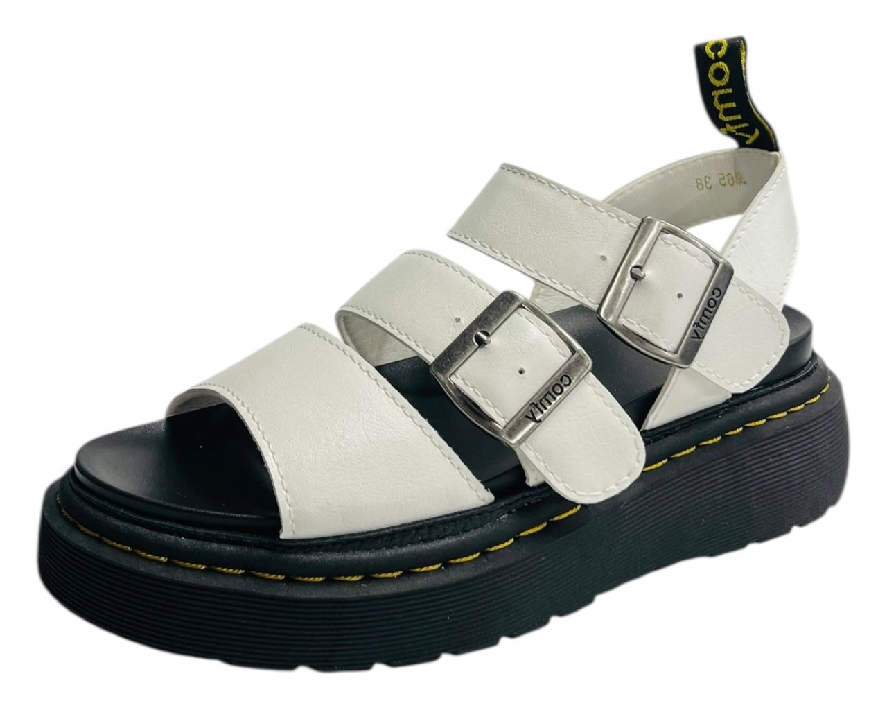 Ankle Strap Padded Platform Sandals