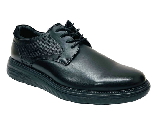 Lightweight Lace Up Faux Leather Shoes