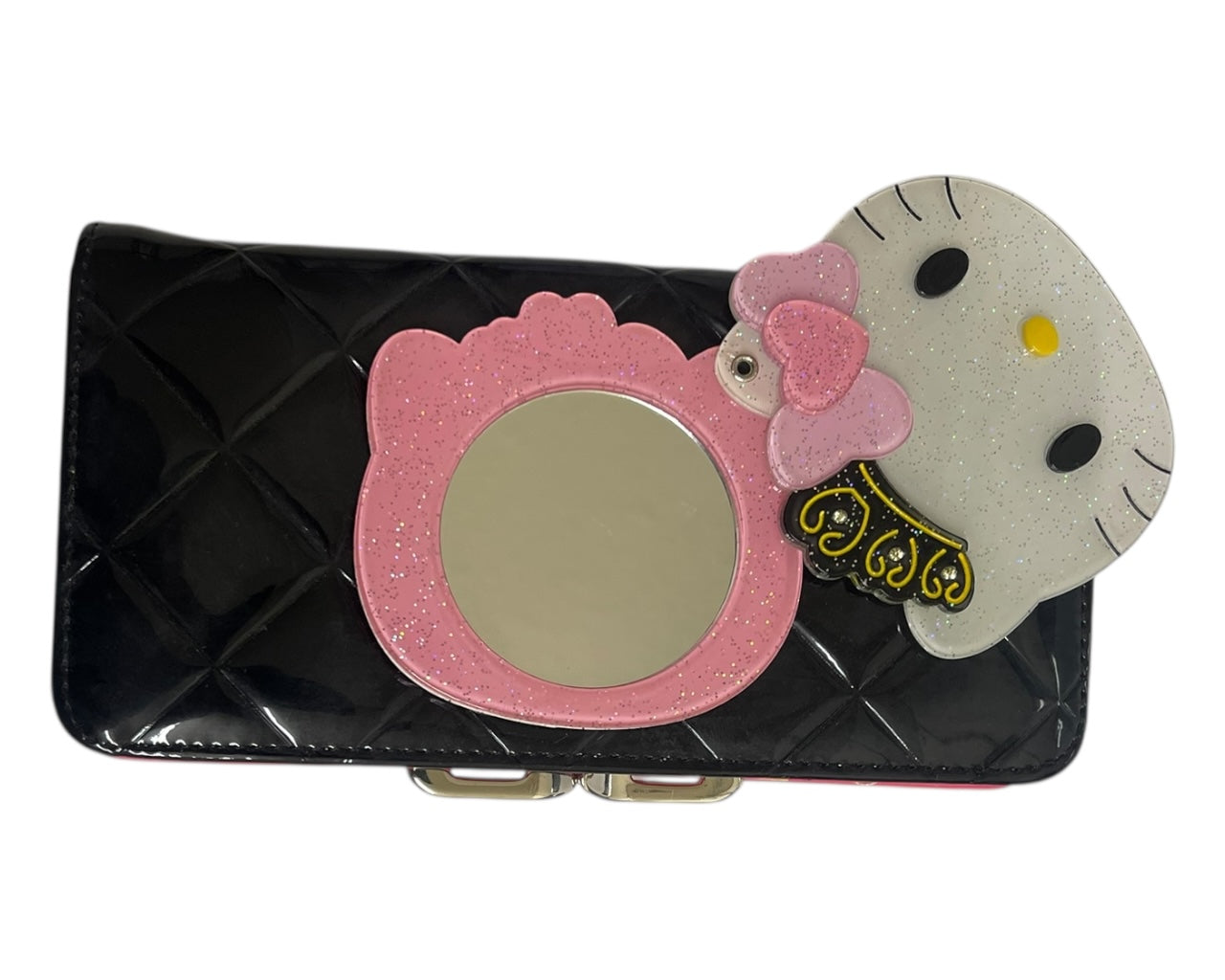 Hello Kitty Card Slots Coin Mirror Wallet