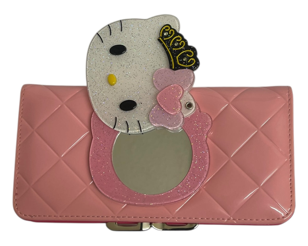 Hello Kitty Card Slots Coin Mirror Wallet