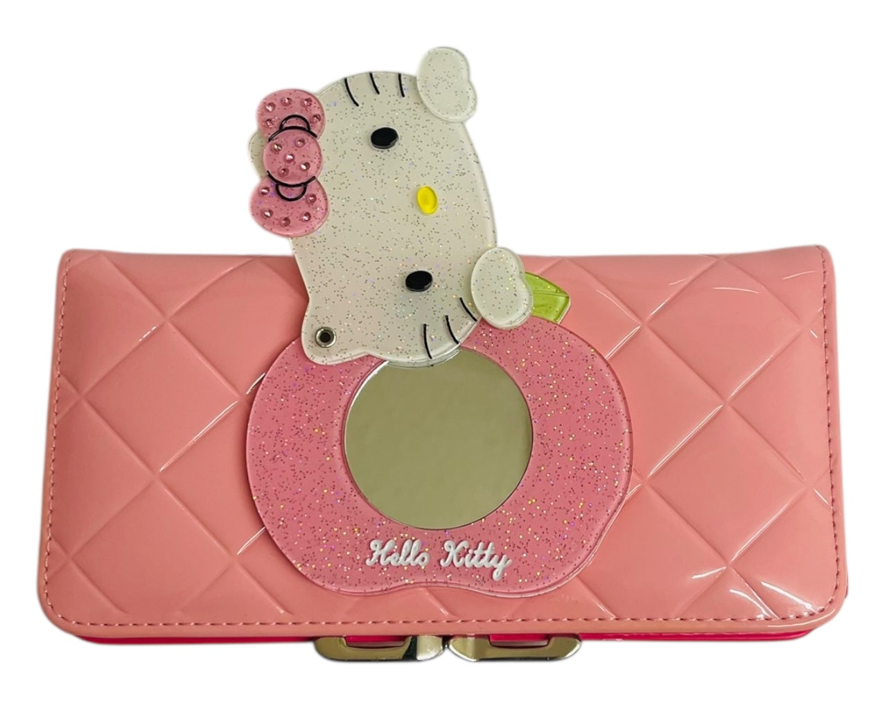Hello Kitty Card Slots Coin Mirror Wallet