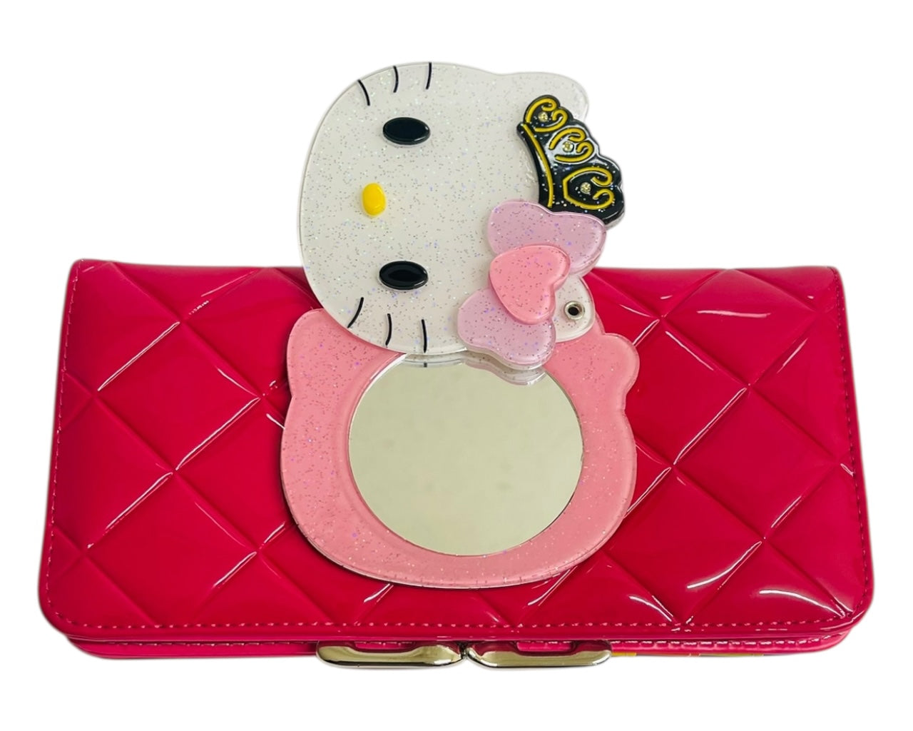 Hello Kitty Card Slots Coin Mirror Wallet