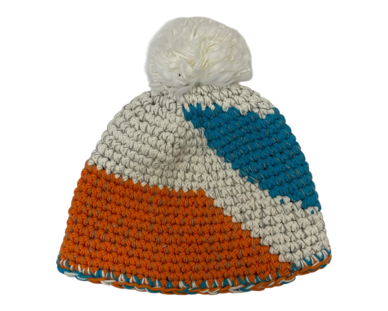 Unisex Hand Made Knitted Beanie Bobble Hat