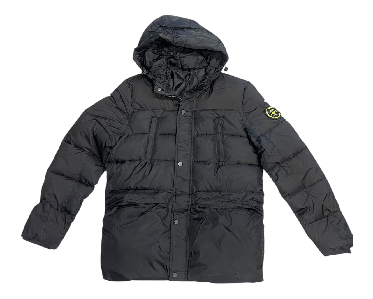 Padded Full Zip Hooded Puffer Jacket