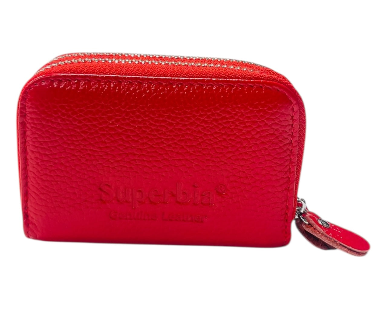 Superbia Genuine Leather RFID Blocking Zip Wallet