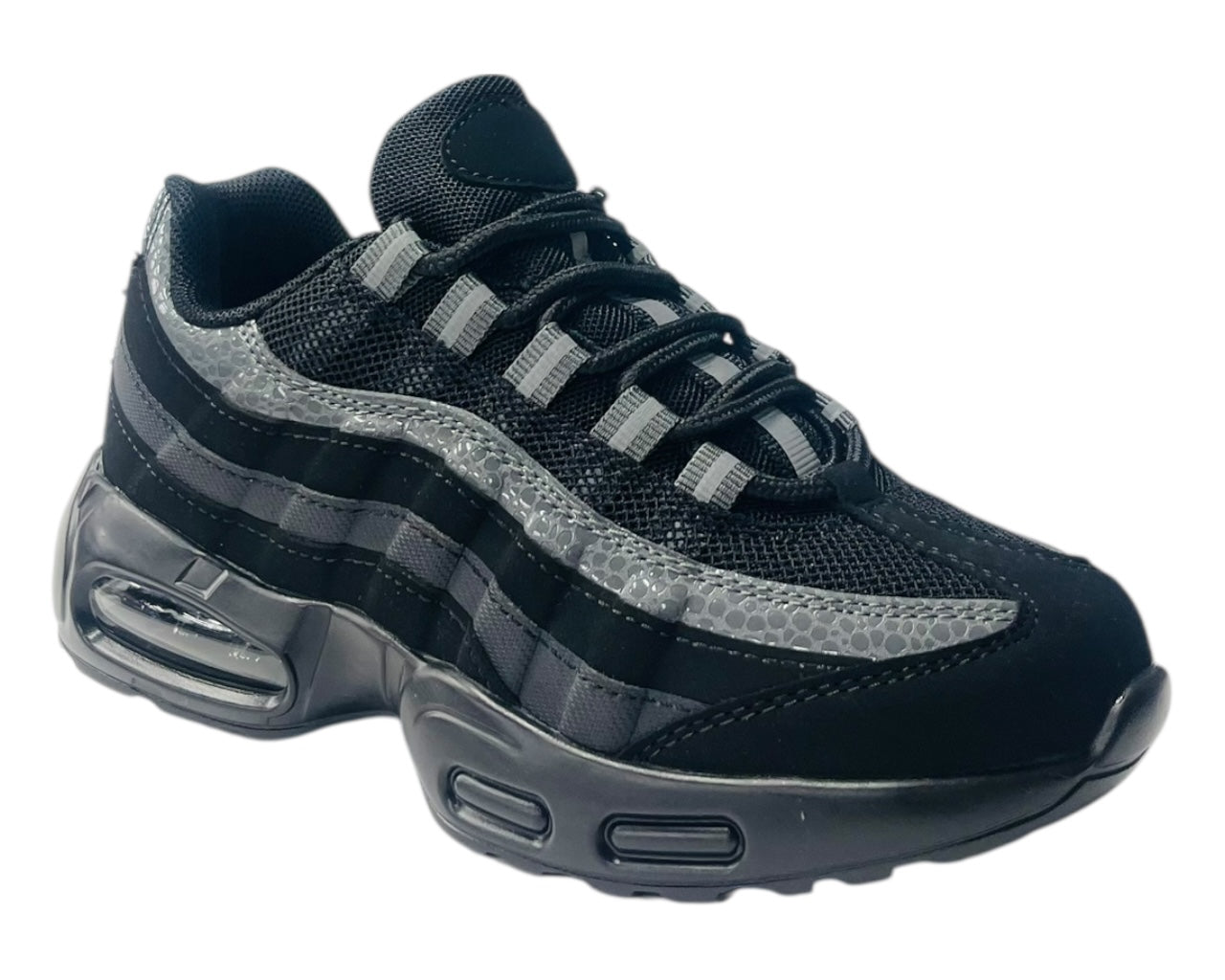 Air Cushioned Lace Up Sports Kid's Trainers