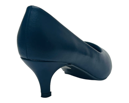 Faux Leather Stiletto Heel Court Shoes