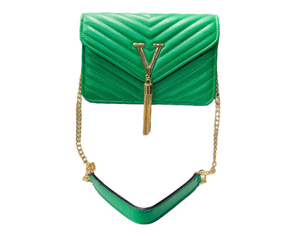 Cross Body Faux Leather Tote Bag