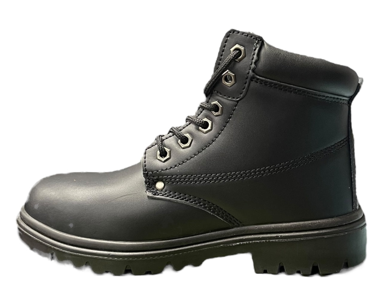 Genuine Leather Steel Toe Cap Safety Work Boots