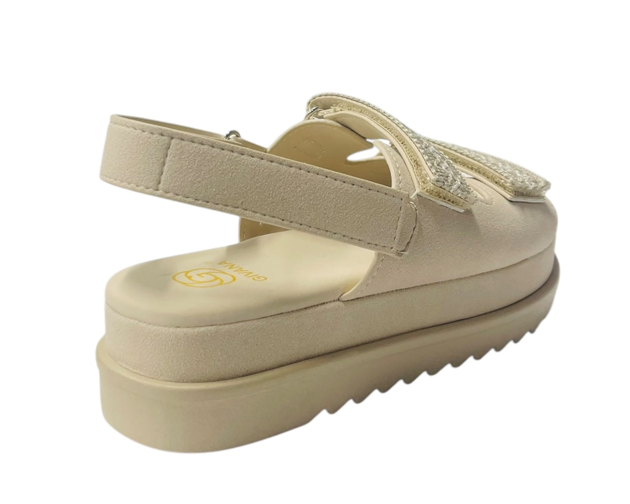Double Strap Chunky Sole Sandals