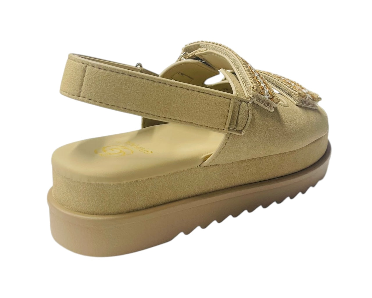 Double Strap Chunky Sole Sandals