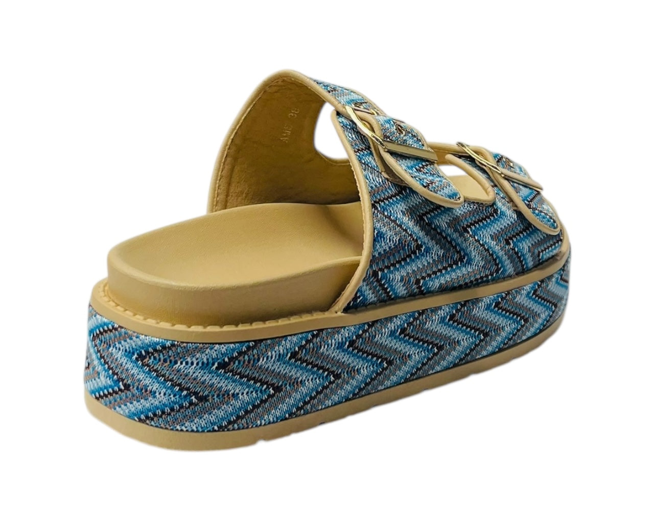 Platform Buckle Strap Sandals
