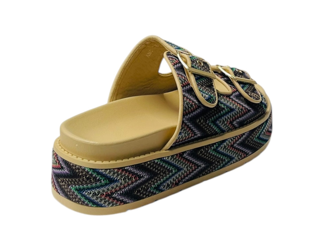 Platform Buckle Strap Sandals