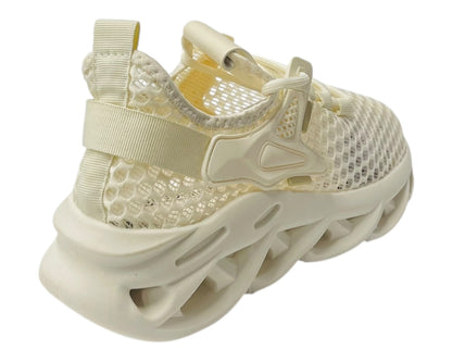 Mesh Lace Up Summer Trainers
