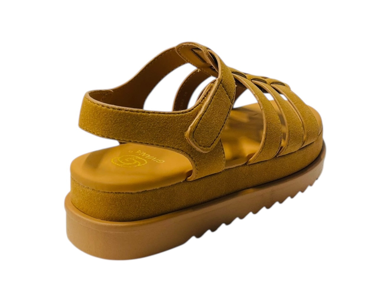 Platform Padded Strappy Sandals