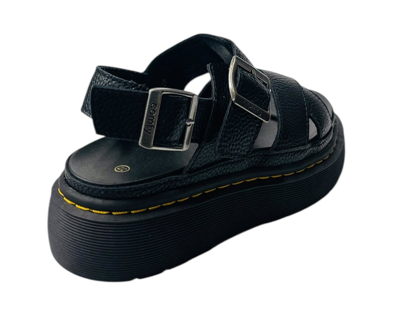 Ankle Strap Padded Chunky Sole Sandals