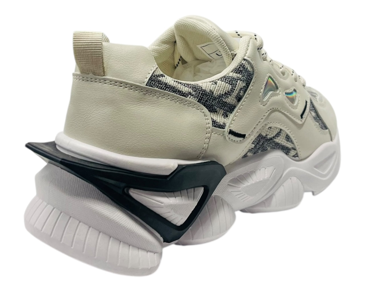 Chunky Sole Comfy Lace Up Trainers