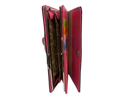 Hello Kitty Card Slots Coin Mirror Wallet
