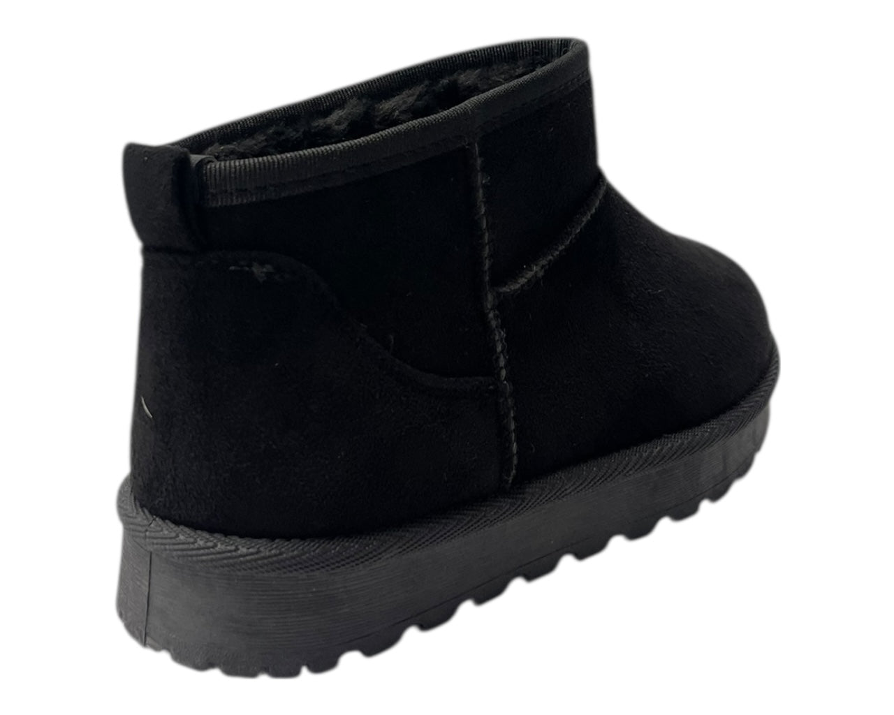 Faux Fur Lining Mini Ankle Boots