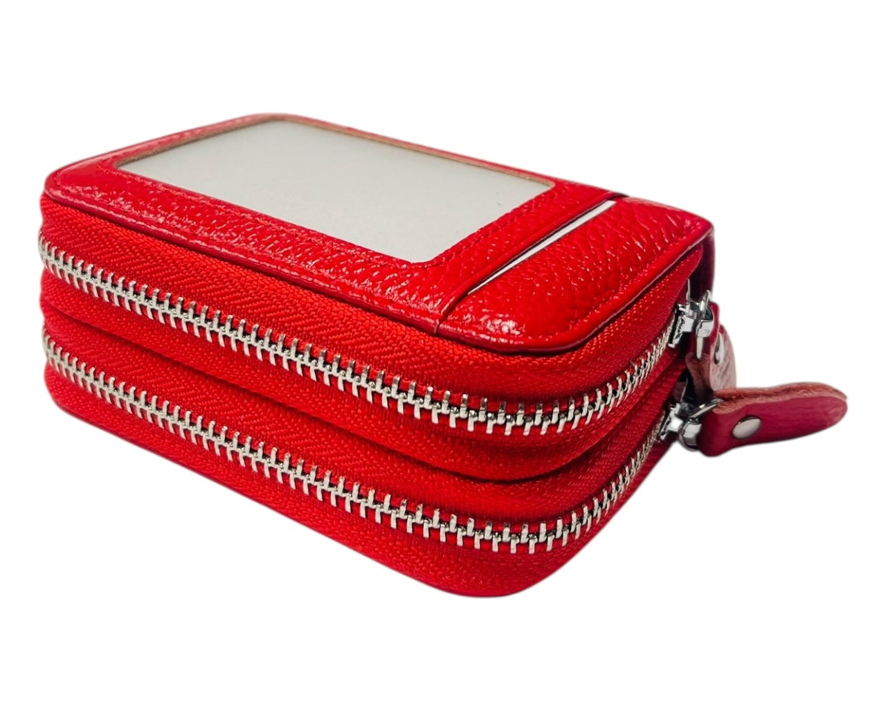 Superbia Genuine Leather RFID Blocking Zip Wallet