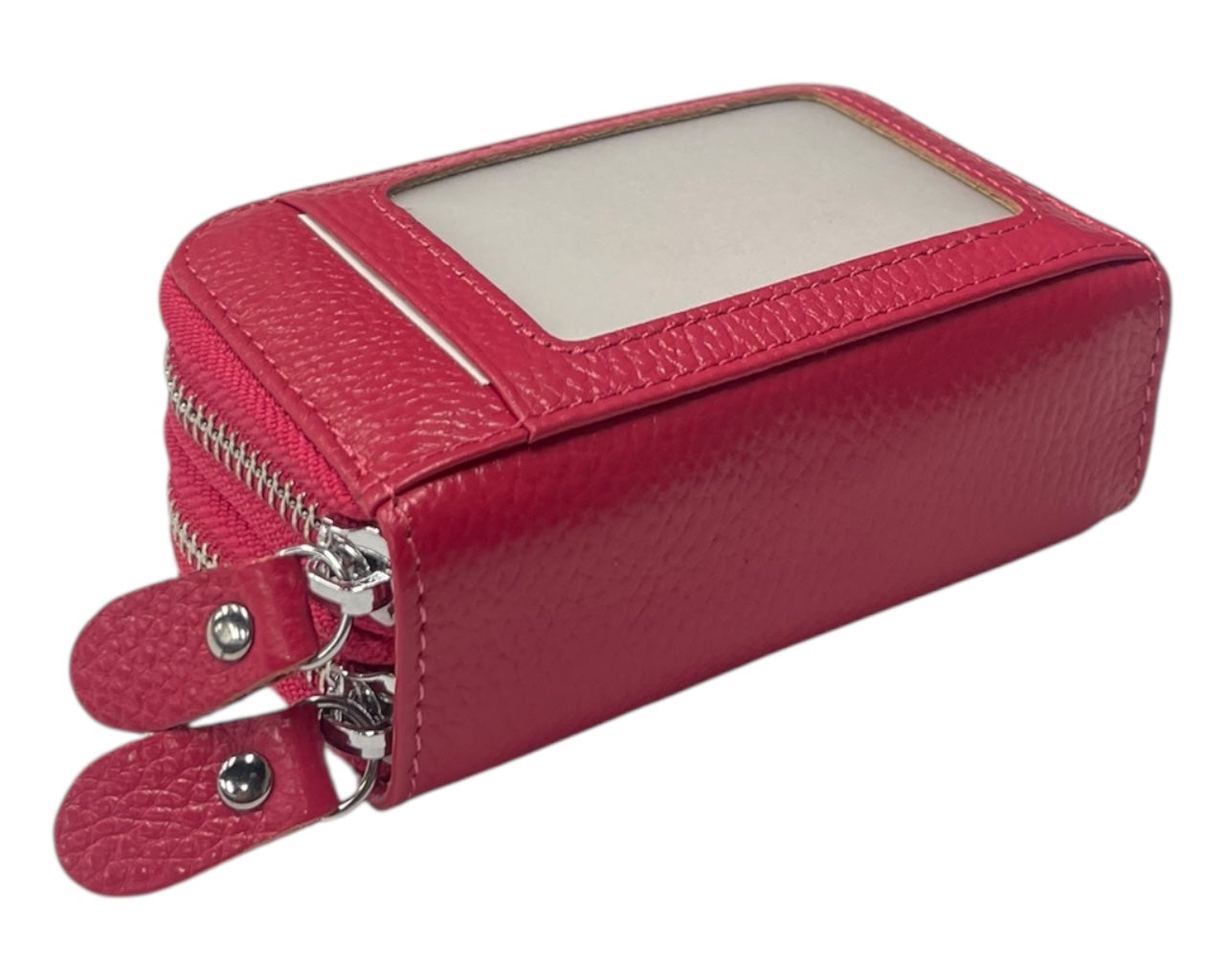 Superbia Genuine Leather RFID Blocking Zip Wallet