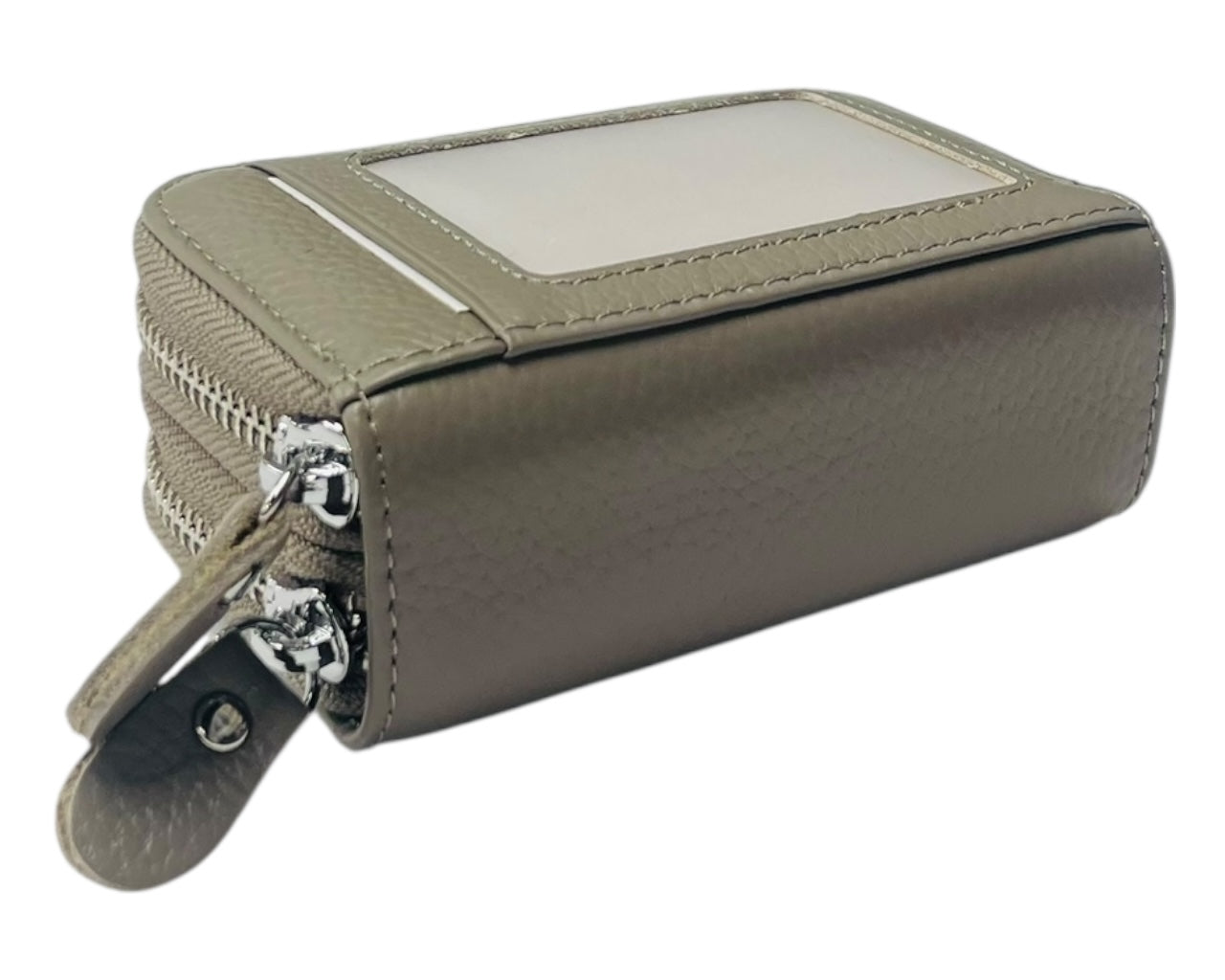 Superbia Genuine Leather RFID Blocking Zip Wallet