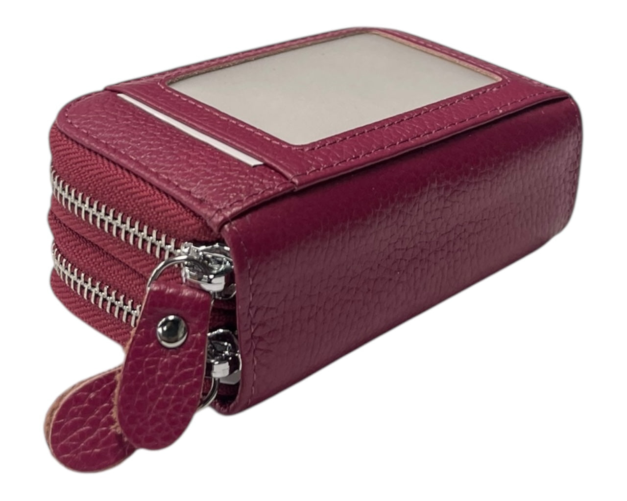 Superbia Genuine Leather RFID Blocking Zip Wallet