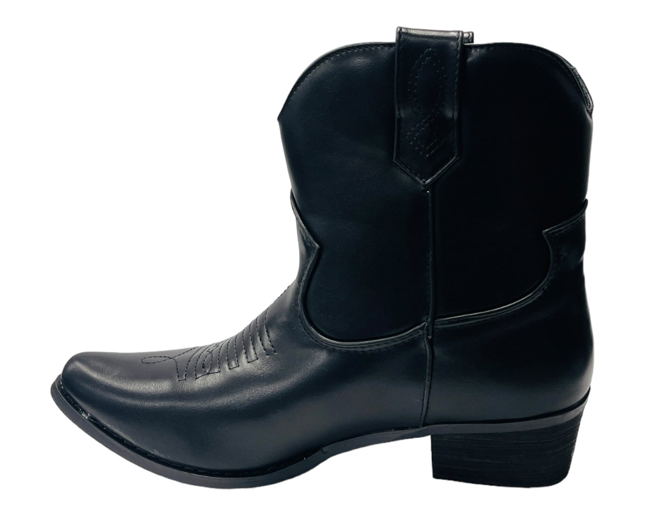 Western Cowboy Embroidered Ankle Boots